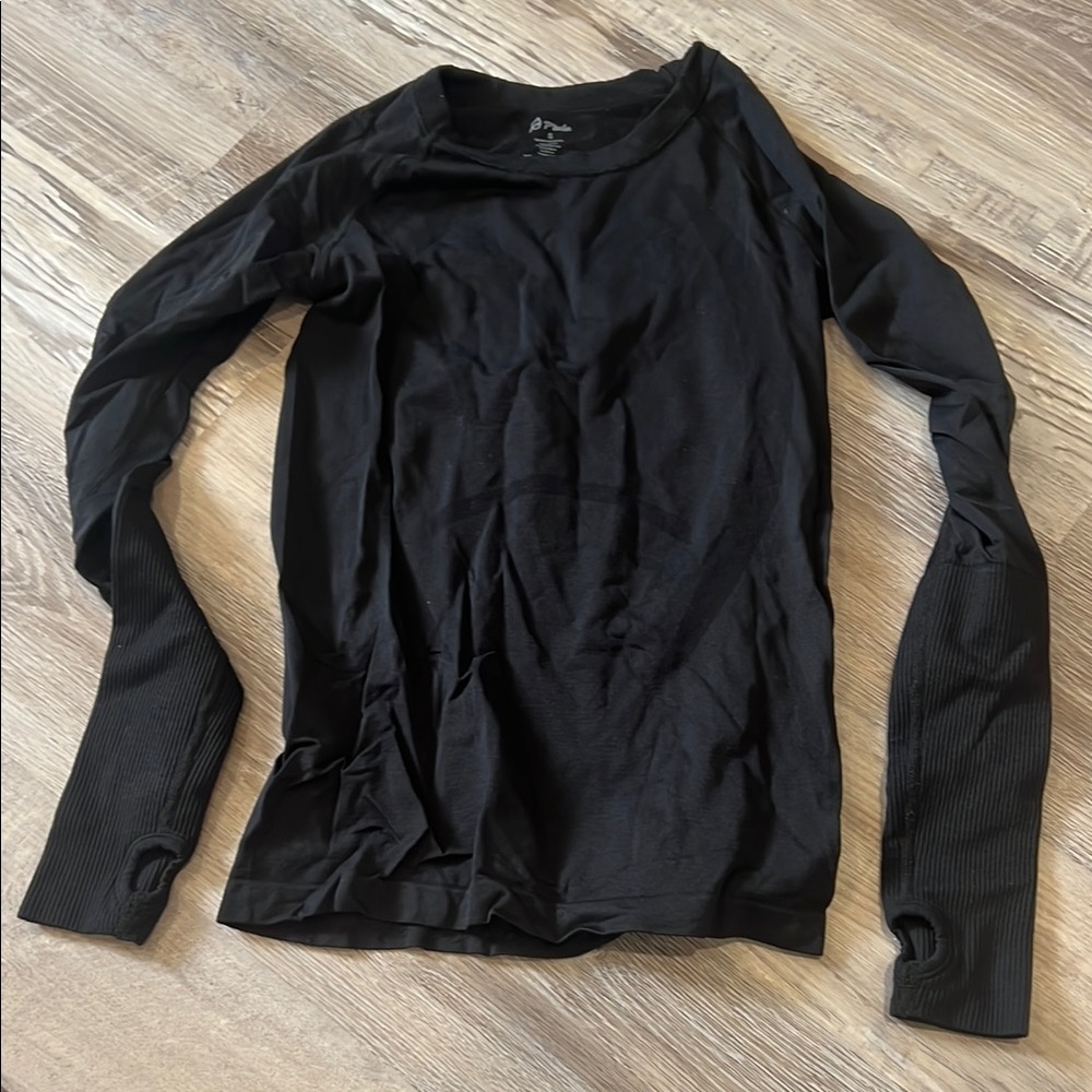P'tula Black Long Sleeve Tee